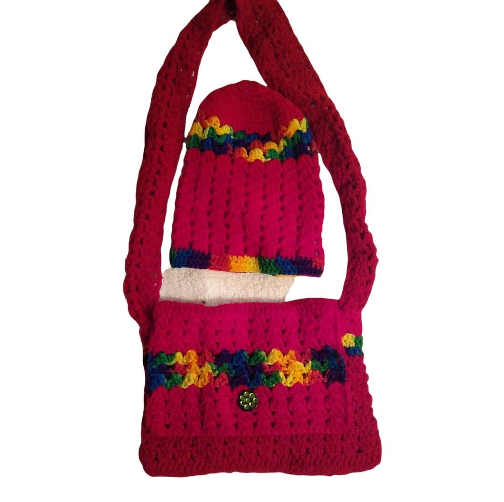 Handmade bag&hat